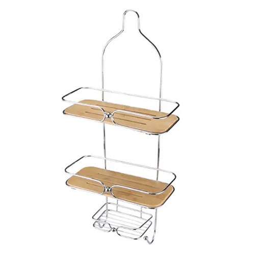 Shower Caddy with Bamboo
