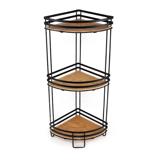 Iron Wire Spa Tower with Bamboo